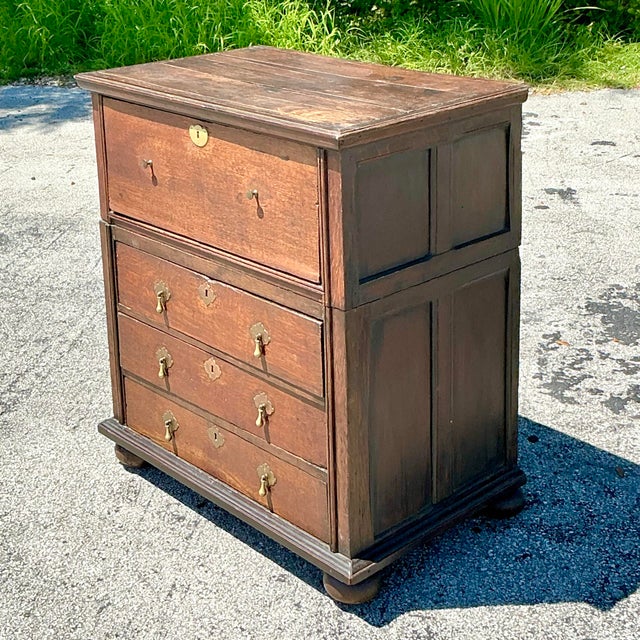 Antique Boho 19th Century Chest of Drawers For Sale - Image 4 of 6