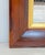 English Rectangular Mirror With Figured Wood Frame (H 24 3/4 X W 19 3/4) For Sale In Austin - Image 6 of 10