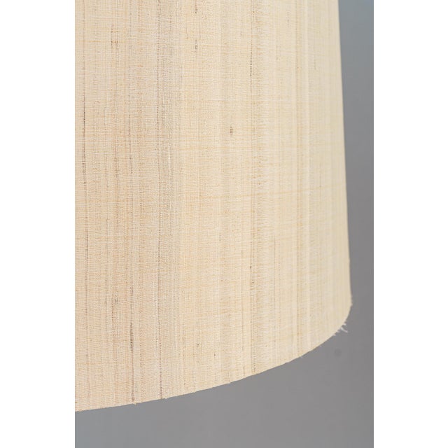 Mid-Century Modern Adjustable Floor Lamp with Fabric Shade by J. T. Kalmar for J.T. Kalmar, Vienna, 1950s For Sale - Image 3 of 16