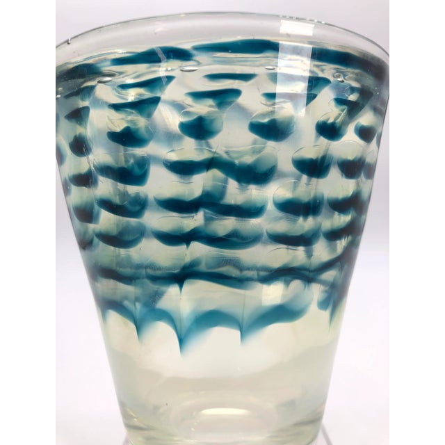 Floris Meydam 1954 Leerdam Unica Vase For Sale - Image 4 of 8