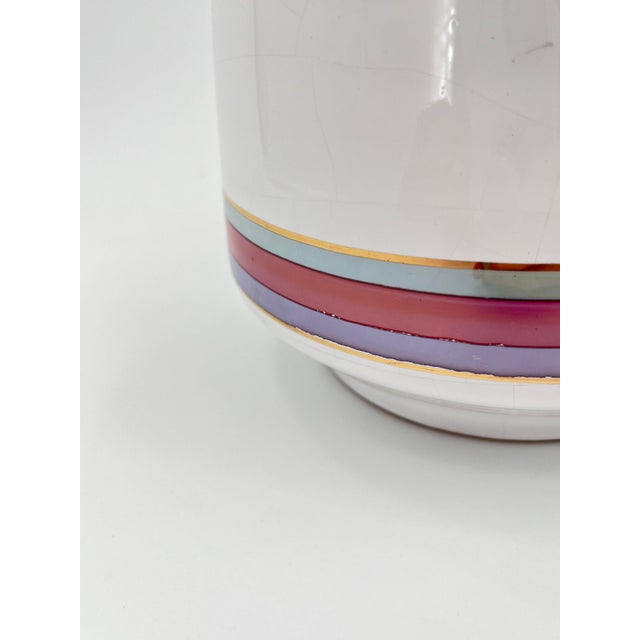 Vintage Italian Ceramic Vase by Nazareno Picchiotti from Deruta, 1970s For Sale - Image 14 of 15