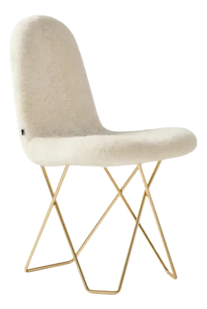Cactus Sheepskin Dining Chair by Cuero Design