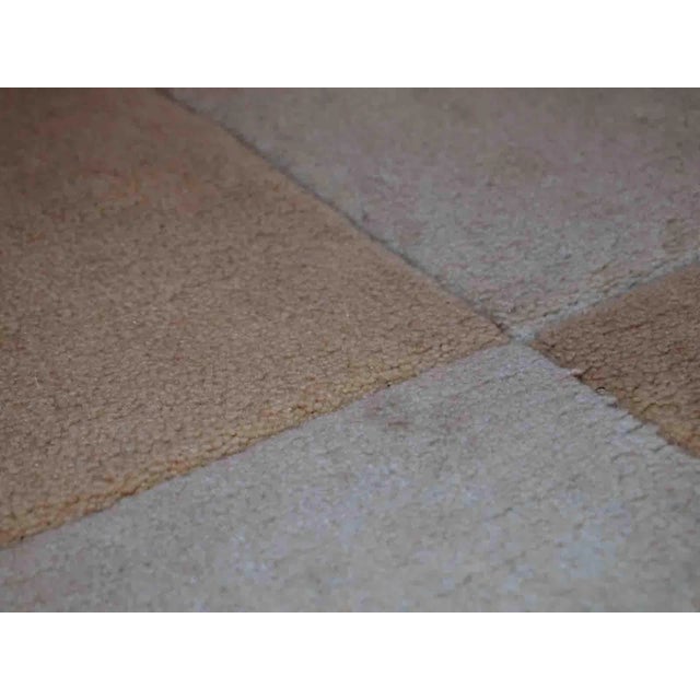 Modern 1980s Handmade Vintage Chinese Modern Rug 3.9' X 5.9' For Sale - Image 3 of 10