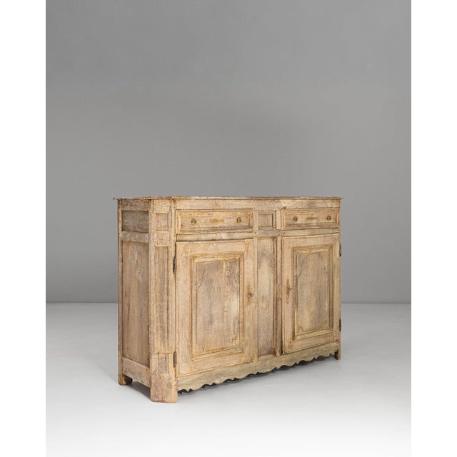 1850s French Provincial Oak Buffet For Sale - Image 10 of 18