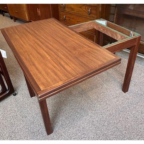Wood Vintage Mahogany Games / Console. Table c.1970 For Sale - Image 7 of 7