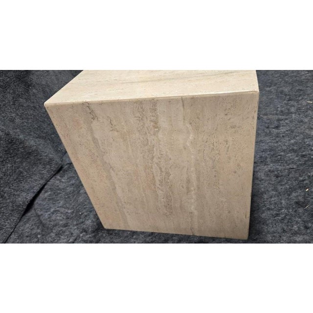 Marble Base Mid Century Modern Side Table For Sale - Image 9 of 11