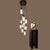 Metal Large Vintage Italian Cascade Suspended Chandelier from Stilnovo, 1960s For Sale - Image 7 of 16