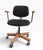 Nice vintage swivel desk chair, drafting stool, in very good original, clean and ready to use condition, by Hon, circa...