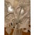 Imperial italian chandelier style murano glass in transparent and sand unique and rare piece of art from murano , is a...