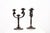 French Brown Wrought Iron Candelabras by Charles Piguet, 20th Century, Set of 2 For Sale - Image 14 of 16