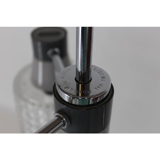 Mid-Century Chandelier from Drukov, 1960s For Sale - Image 8 of 9