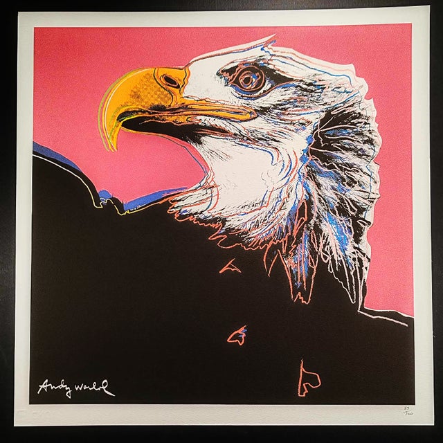 After Andy Warhol, Eagle, 1980s, Lithograph For Sale - Image 3 of 10