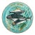 Antique 19th Century Majolica Wedgewood Fish & Seaweed Plate Impressed C1880 For Sale