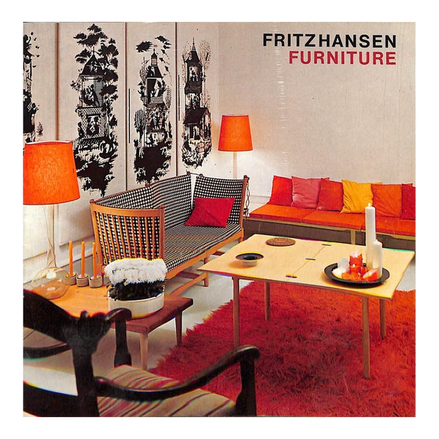 Vintage Fritzhansen Furniture Book For Sale