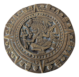 Vintage Bronze Wall Plaque, 1970s