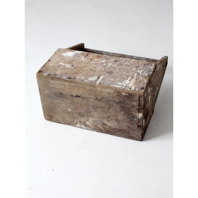 Vintage Wooden Trug Toolbox For Sale - Image 10 of 13