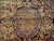19th Century 19th Century Persian Kashan Rug, Hand-Knotted Wool, Medallion Floral Design, Red & Navy, 4x7 For Sale - Image 5 of 18