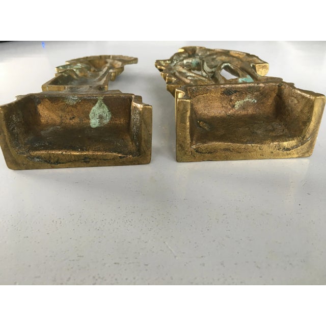 1950s Brass Figures, 1950s, Set of 2 For Sale - Image 5 of 12