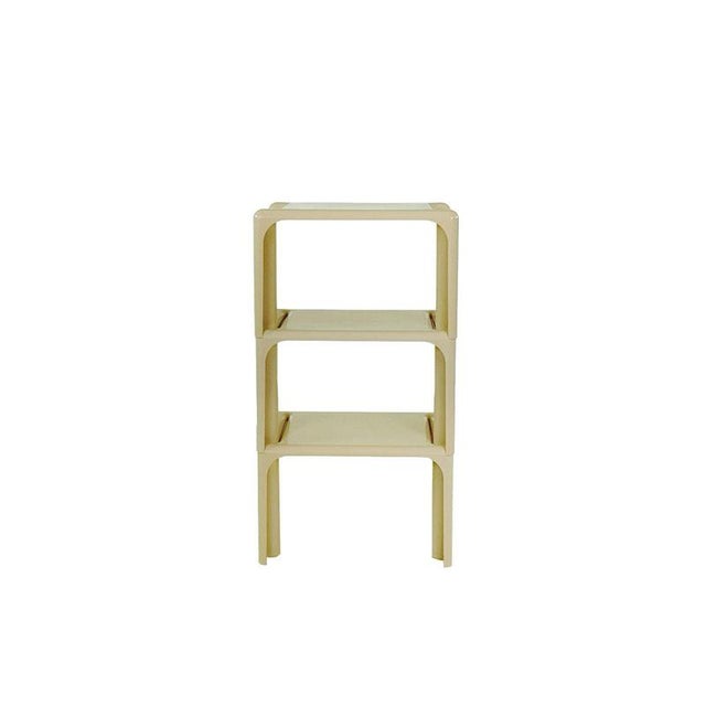 1970s Vintage Scagno Stackable Tables by Giotto Stoppino for Elco, 1970s, Set of 3 For Sale - Image 5 of 11