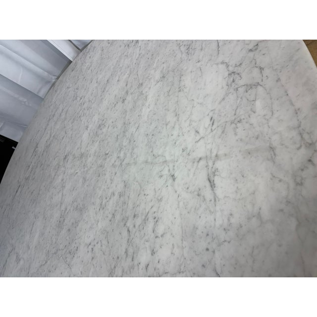 Rh Aero Stone Round Dining Table For Sale - Image 15 of 18