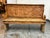 English English Pine Wood Settle Bench, Late 19th Century For Sale - Image 3 of 12