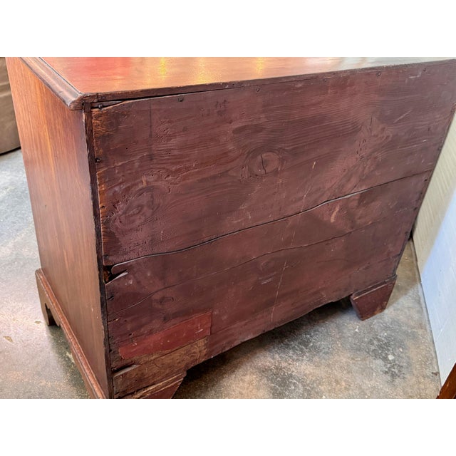 19th Century English Mahogany Chest of Drawers For Sale - Image 11 of 11