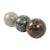 Large Polished Marble Spheres, 1980s, Set of 3 For Sale - Image 4 of 10