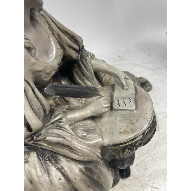 Figure of Lady, 19th Century, Terracotta For Sale - Image 3 of 12