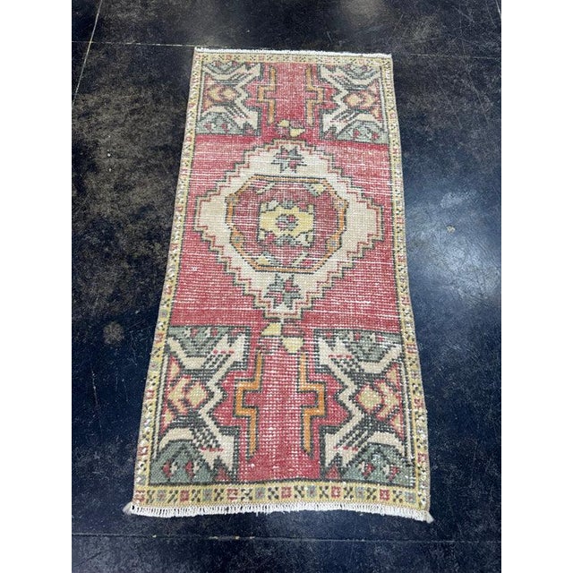 Turkish Yastik Rug 1'4" x 2'10" #23746 Explore a curated collection of hallway runners, wool rugs, and handmade...