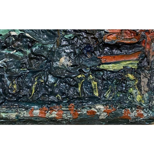 André Cottavoz, Canal in Venice, 1983, Oil on Panel For Sale - Image 5 of 7