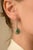 Statement Diamond Natural Emerald Dangle Drop Earrings 14k Solid Yellow Gold- 2 Pieces For Sale In New York - Image 6 of 11