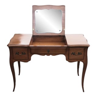 Vintage John Widdicomb Flip-Top Vanity For Sale