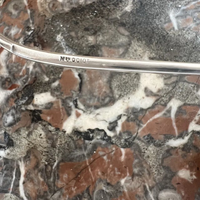 Regency Odiot Ice Cream Spoon Scoop in Silver and Vermeil, France, 1920s For Sale - Image 9 of 10