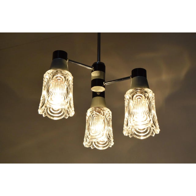 Mid-Century Chandelier from Drukov, 1960s For Sale - Image 6 of 10