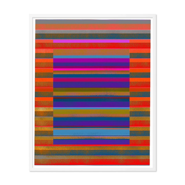 David Grey The Treasury of Unceasing Play by David Grey, Art Print in White Frame, Medium For Sale - Image 4 of 4