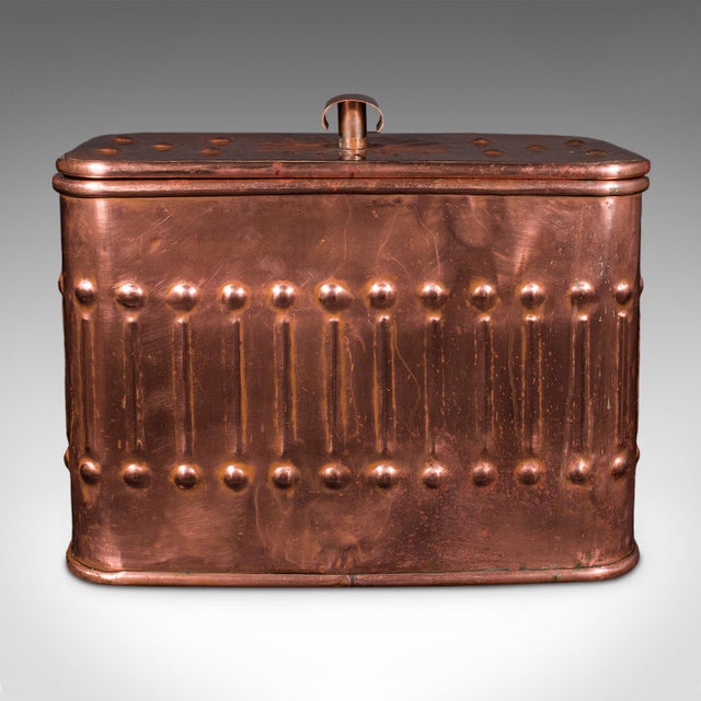 Vintage Dairyman's Cooler, English Copper, Milk, Ice Cream Cool Box, Mid Century For Sale - Image 4 of 12