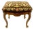 Late 19th-Century Louis XV-style Bench With Needlework Upholstery For Sale