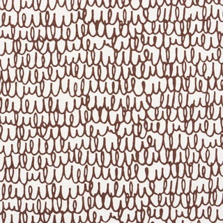 Sample - Schumacher Marlowe Fabric in Brown For Sale