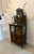 1900 - 1909 Antique Edwardian Satinwood Inlaid Mahogany Display Cabinet with Mirror Back, 1900 For Sale - Image 5 of 12