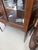 Mahogany Brass Inlaid Display Cabinet, 1990s For Sale - Image 4 of 6
