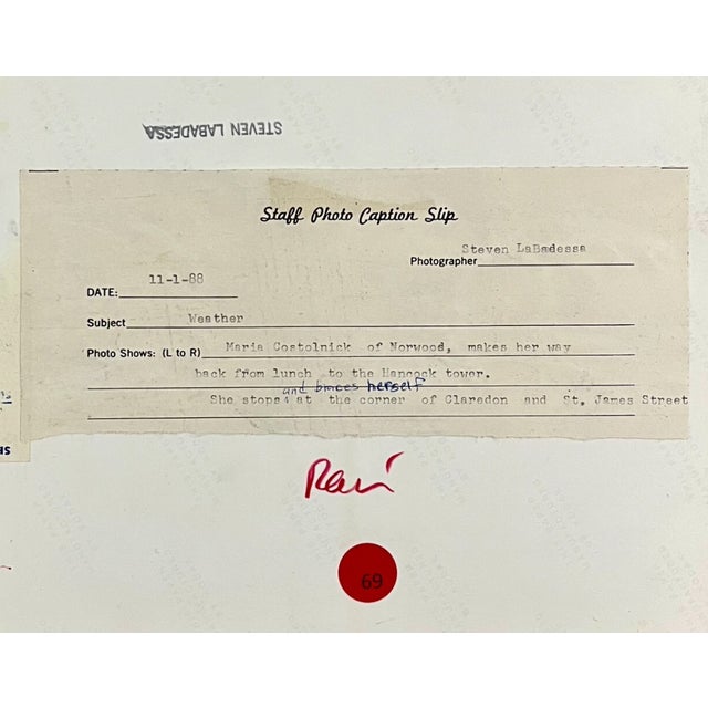 Figurative 1988 Steve Labadessa Boston Storm Photograph For Sale - Image 3 of 4