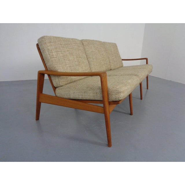 Danish Modern Living Room Set by Arne Wahl Iversen for Komfort, 1960s, Set of 3 For Sale - Image 17 of 18