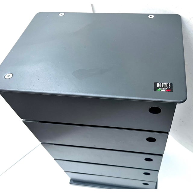 Dottus Italy 5Bin Red Storage Tower Chairish