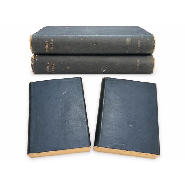 Grand Tour 1892 Washington Irving the Alhambra Darro Edition, 2 Volumes With Original Wrappers For Sale - Image 3 of 12
