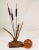 Brass Cattails Mid Century Rock Decor For Sale In Fayetteville, AR - Image 6 of 11