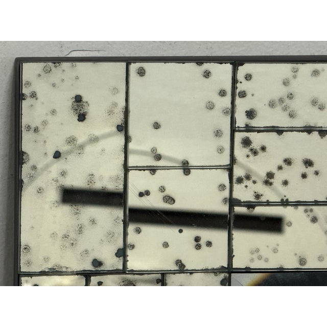 2010s Coaster Fine Furniture Mirrored Paneled Wall Mirror For Sale - Image 5 of 12