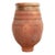 Large Mediterranean Terracotta Glazed Rim Floor Vase For Sale