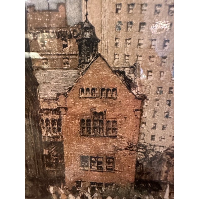 1920s Signed Luigi Kasimir Etchings - Set of 2 For Sale In Philadelphia - Image 6 of 17