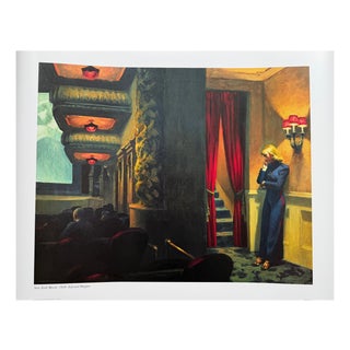 Edward Hopper, New York Movie, Print For Sale