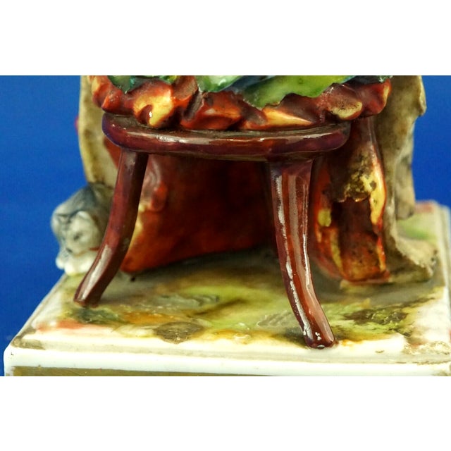 18th Century Porcelain Sculpture of a Beggar by Real Casa Ferdinandea Naples, Ginori Doccia, Italy For Sale - Image 17 of 18